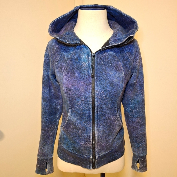 Lululemon Full Zip Scuba Hoodie Sweater (4) Polar Lights - Picture 2 of 11